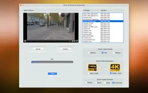 hd to 4k video upscaler iphone capturas de pantalla 1