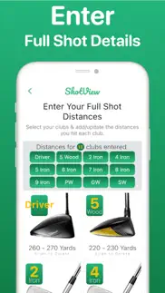 shotview: golf club distances iphone images 4