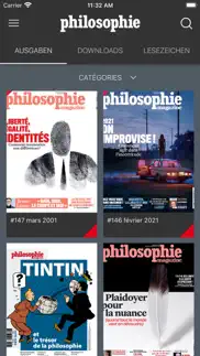 philosophie magazine iPhone Captures Décran 2