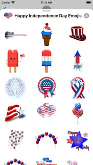 happy independence day emojis iphone resimleri 4
