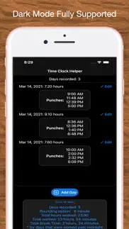 time clock helper - advanced iphone images 3