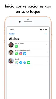 atajo para contactos - widget iphone capturas de pantalla 4