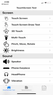 touchscreen test iPhone Captures Décran 1