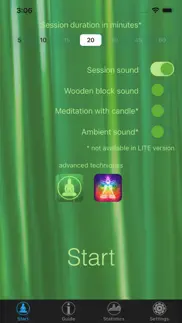 shaolin meditation lite iPhone Captures Décran 1