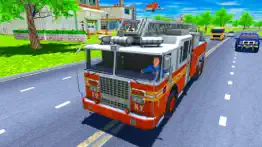 real flying fire truck robot iphone images 3