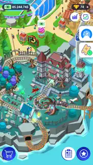 idle theme park - tycoon game iphone images 3