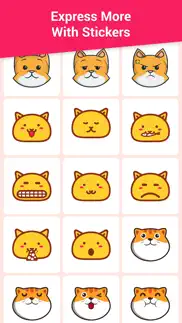 animated cat heads stickers iphone capturas de pantalla 2
