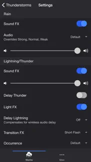 thunderstorm simulator (w/ads) iphone resimleri 2