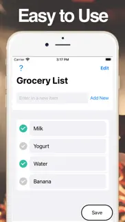 grocery list: grocerywidget iphone images 2