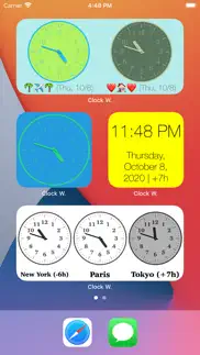 clock widget iphone images 1