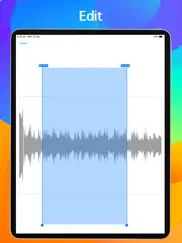voice memo, voice to texts app ipad images 2