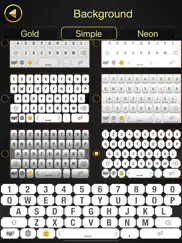 luxury gold keyboard themes ipad images 3