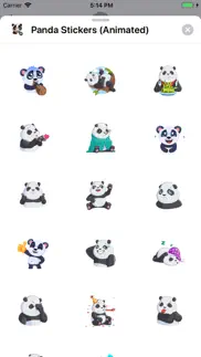 panda stickers (animated) iphone images 3