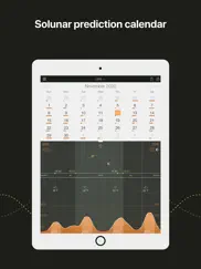 hunting calendar, solunar iPad Captures Décran 1