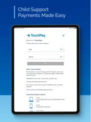 touchpay child support ipad images 1
