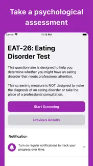 eating disorder test iphone images 1