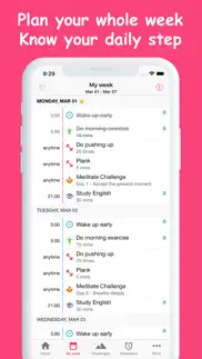 week plan - organize your life iphone bildschirmfoto 3