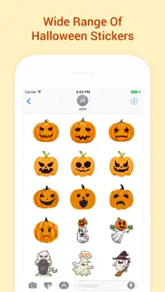 animated halloween stickers! iphone images 1