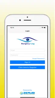 eye surgery log iPhone Captures Décran 1