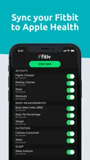 fitiv sync for fitbit activity iphone images 1