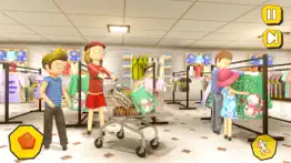 shopping mall- stickman family iphone images 2