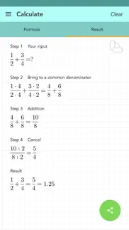 simple fraction calculator iphone images 2