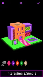 glow house voxel - neon draw iphone images 3