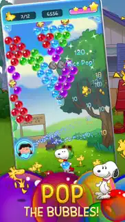 bubble shooter - snoopy pop! iphone images 1