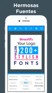 creador de logos - crear logo iphone capturas de pantalla 4