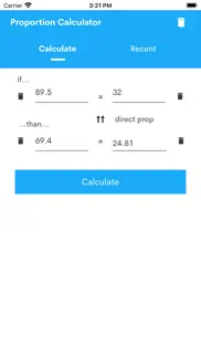 proportion/ratio calculator iphone images 2