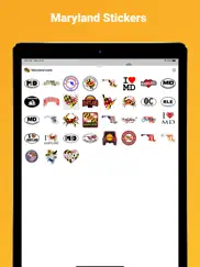 maryland state - usa emoji ipad images 1