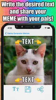 meme generator add text to pic iPhone Captures Décran 4