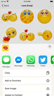 flirty emoji adult stickers iPhone Captures Décran 3