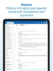 english spanish dictionary iPad Captures Décran 4