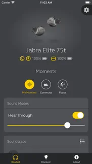 jabra sound+ iPhone Captures Décran 1