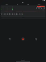 avr x pro - voice recorder iPad Captures Décran 1