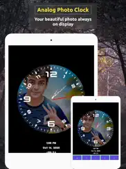 analog clock ~ stand face time ipad images 3