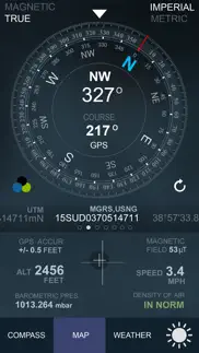 compass gps(map, weather) iphone images 2