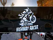 moto rider highway racer 3d ipad capturas de pantalla 1