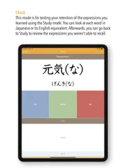genki vocab for 3rd ed. iPad Captures Décran 4