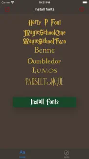 fonts for harry potter theme iphone images 1