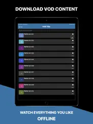 mega iptv - tv online player iPad Captures Décran 3