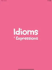 idioms and expressions app ipad images 1