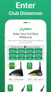 play golf: yardages & caddie iphone images 4