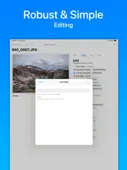 exif metadata viewer & editor ipad capturas de pantalla 2