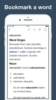 dictionary of spanish language iphone images 3