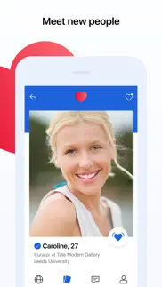 chat & date: online dating app iphone images 2