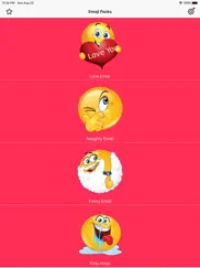 flirty emoji pro iPad Captures Décran 2