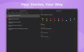 story planner for writers iphone capturas de pantalla 4