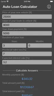 auto loan calculator plus iphone images 1